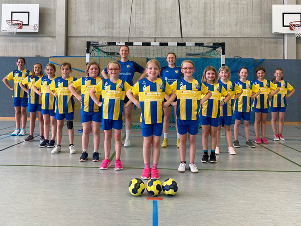 Zweite Damen HSG Gremmendorf Angelmodde Handball Muenster